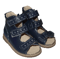 obuwie profilaktyczne letnie sandałki granatowe